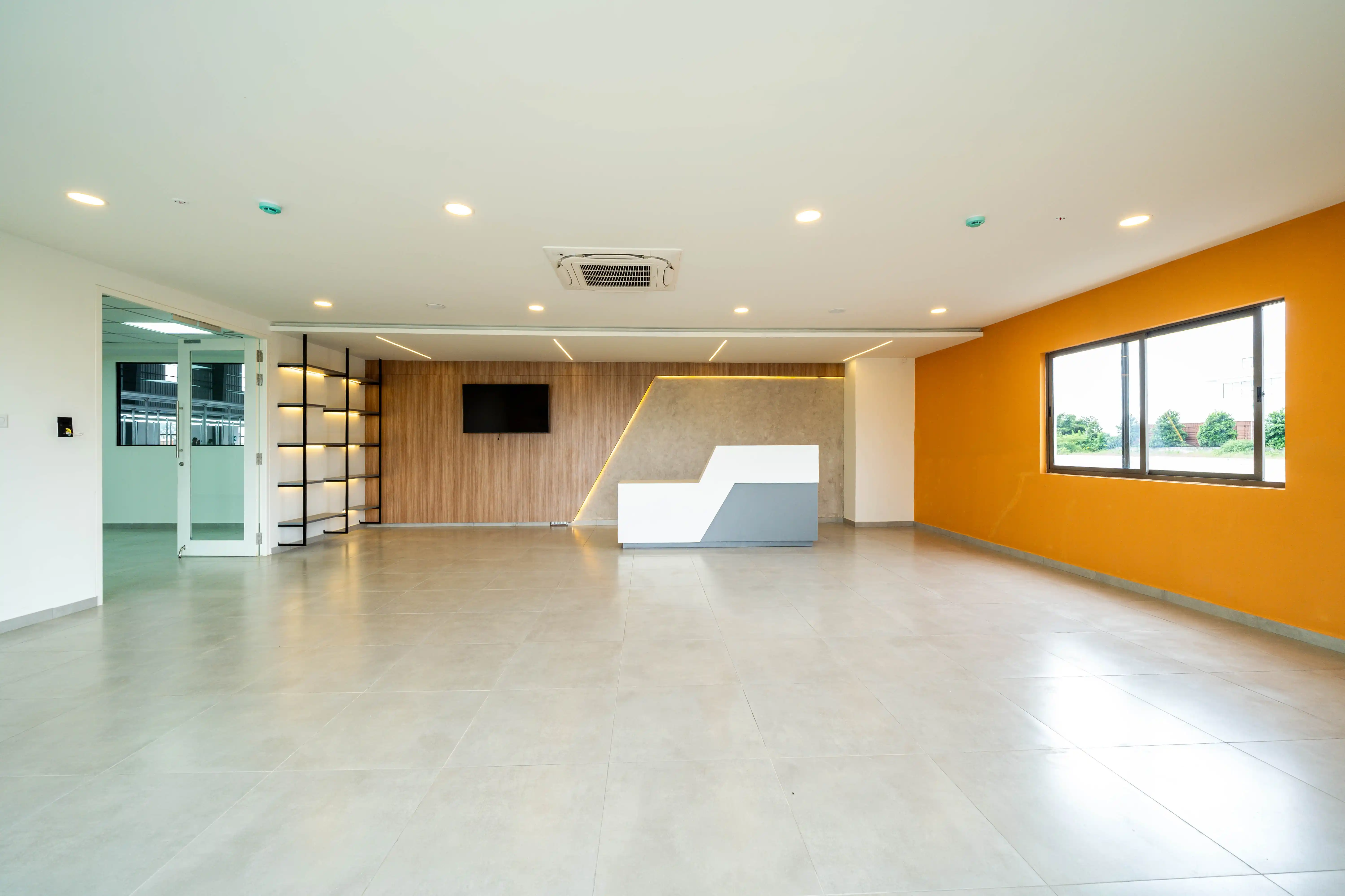 Amara Raja office interior design project in Bangalore by DesignArcInteriors